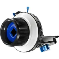 Walimex Pro F 3 Follow Focus Twin-Stop (Suivre Focus), Accessoires vidéo, Noir, Blanc