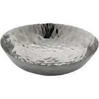 Alessi Corbeille À Fruits Argentée En Acier Stephy