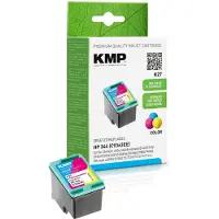 KMP H27 - 14 ml - Farbe (Cyan, Magenta, Gelb) - kompatibel - Tintenpatrone (Alternative zu : HP 344)