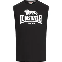 Lonsdale T-Shirt 'Clopton' noir / blanc