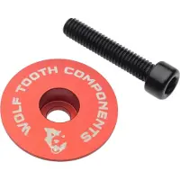 Wolf Tooth Ultralight 0 Mm Stem Cap Rouge