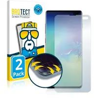 BROTECT Full-Cover Protection (Samsung Galaxy S10+), Téléphone portable : film de protection, Transparent