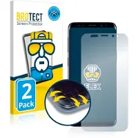 BROTECT Full-Cover Protection (Samsung Galaxy S9), Téléphone portable : film de protection, Transparent