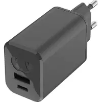 Fresh 'n rebel Charger USBC+A 65W Grey
