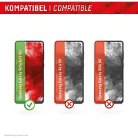 Displex Film de protection écran (10H) pour Samsung Galaxy A24/A25 5G, Eco Mounting Frame, résistant aux rayures