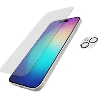 Tech21 Impact Glass Set Iphone 15 Plus Screen Protector Clair