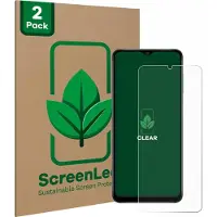 ScreenLeaf Film de protection pour écran Samsung Galaxy A12 - Film de protection d'écran transparent (Samsung Galaxy A12), Téléphone portable : film de protection, Transparent