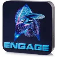 Numskull Star Trek - Lampe de bureau / Applique murale 3D Starfleet Logo