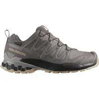 Salomon - Chaussures de trail en GORE-TEX - XA Pro 3D V9 GTX W Plum Kitten / Black / Gull pour Femme - Taille 40 - Gris