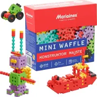 Marioinex Klocki gaufre mini Kons.200el Majster 04268