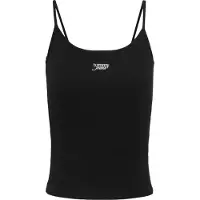 Tommy Hilfiger Script Strappy Sleeveless T-shirt Noir M Femme