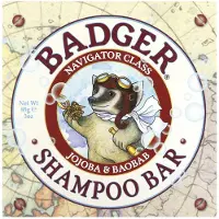 Badger Shampooing Bar - Jojoba & Baobab 85g