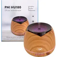 Pni Hu180 Led Aromatherapy Diffuser 400ml Marron One Size / EU Plug 220V