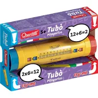 Quercetti Calculation Game Tabulated Tube Doré Enfants