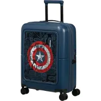 American Tourister trolley Dashpop Disney Marvel Spinner 55 / 20 EXP TSA Captain America Shield bleu marine
