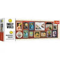 Trefl Puzzle 1000 Panorama Galerie SmileyWorld 29053