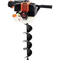 AWTOOLS tariere / foret de sol 2.95km 2 temps +3 forets (100,150,200mm) gd520