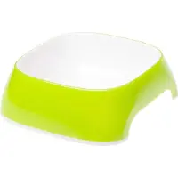 Ferplast - Écuelle Glam Large En Plastique Vert - 1,2l