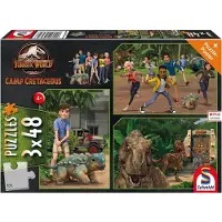 Schmidt Puzzle 3x24T. Aventure sur Isla Nublar