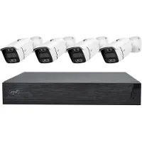 Pni Kit de vidéosurveillance House IPMAX POE 3LR, comprenant un enregistreur vidéo en réseau (NVR) avec 4 ports PoE et 10 appareils connectés en réseau