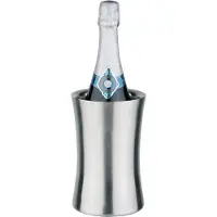 Aps Flaschenkühler matt poliert, Rafraîchisseur de bouteille, Gris
