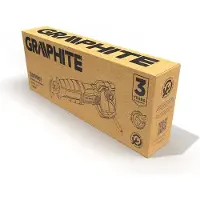 Graphite Professional Scie sabre 710 watts Recipro (Livraison : 1x scie sabre, 1x lame de scie à bois, 1x lame de scie à métaux)