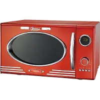 Melissa Micro-ondes grill électronique 23L 800W Rouge Métallique -