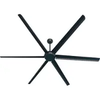 WESTINGHOUSE Ventilateur de plafond Widespan, noir - , Widespan, Noir, Salon / séjour, Métal, Moderne