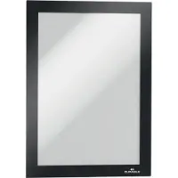 Durable Cadre d'affichage magnétique DURAFRAME MAGNETIC , format A5, noir, 5 p.
