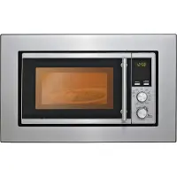 Silva EinbauMikrowelle+Grill 45.2cm 700/900W 6St. 17 Liter edelstahl EBM-G 880E