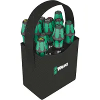 Wera Kraftform Plus 2go Screwdriver Set Noir