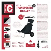 Caruba Pro Trolley I noir