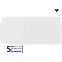 Adax Radiateur électrique avec connexion Wi-FI - Blanc - 600 W - NEO H 06 KWT