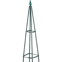 Relaxdays Tuteur Jardin Pyramide Haute Colonne Rosier Arche Plante Grimpante Arceau