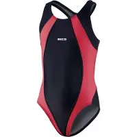 Beco Filles, Maillot de bain, Beermann GmbH Maillot de bain fille standard rouge/noir 116, Rouge, (116)