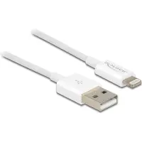 DeLOCK 83000 USB Daten-/Ladekabel iPhone/iPad/iPod 1m weiß
