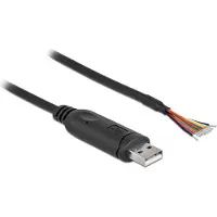 DeLOCK Câble adaptateur USB 2.0 type A vers série RS-232 sch. 0.5