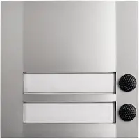 Grothe Bouton-poussoir de sonnette double DOMOLUX DUO SIM/SW 51213