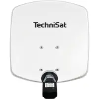 Technisat Antenne offset 33 cm en aluminium V/H-LNB ws DIGIDISH 33 V/H-LNB BLANC POLAIRE