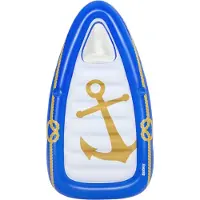 Bestway Matelas de piscine - 190x107cm - Salon de bateau nautiqu - - UneTaille - Jouet flottant gonflable