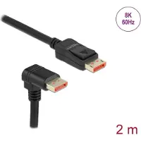 DeLOCK 87051 2 m DisplayPort (2 m), Câble vidéo, Noir