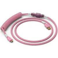 Glorious Coiled Usb-a To Usb-c Cable 1.37 M Rose