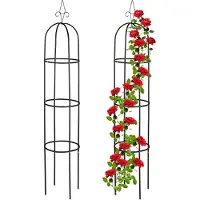 Relaxdays 2x tuteurs-à-tomates (41 cm, 41 cm)
