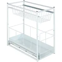 Wenko Schrankauszug, Organisateurs de cuisine, Blanc