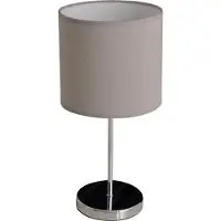 Näve lampe de table ; Couleur : gris,chrome, 3112016