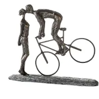 Casablanca by Gilde Sculpture Kiss me Poly Bronze