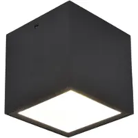 Lutec Plafonnier Gemini noir