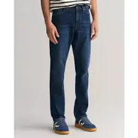Gant pour homme. 1000260 Jean slim bleu (29/34), Casuel, Coton, Denim, Durable