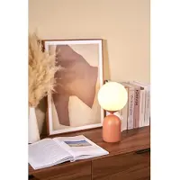 Pauleen lampe de table Glowing Charm E14 max. 20W rouge rouille, blanc