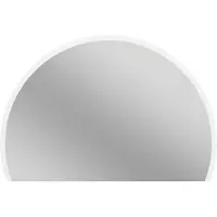 Gami Miroir pour bureau ou coiffeuse Romy | 60 x 2 x 41 cm | Cadre blanc